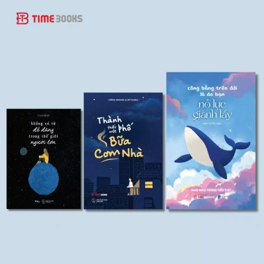 Combo 3 cuốn sách Thành Phố Thiếu Một Bữa Cơm Nhà, Không Có Từ Dễ Dàng, Công Bằng Trên Đời - Giá ưu đãi 120.800 VND
