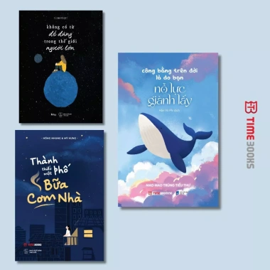 Combo 3 cuốn sách Thành Phố Thiếu Một Bữa Cơm Nhà, Không Có Từ Dễ Dàng, Công Bằng Trên Đời - Giá ưu đãi 120.800 VND