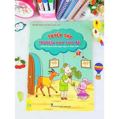 Combo 3 cuốn Sách Truyện Hay Cho Bé - Phát Triển Ngôn Ngữ & Nhận Thức - Giá 72k - ndbooks 6