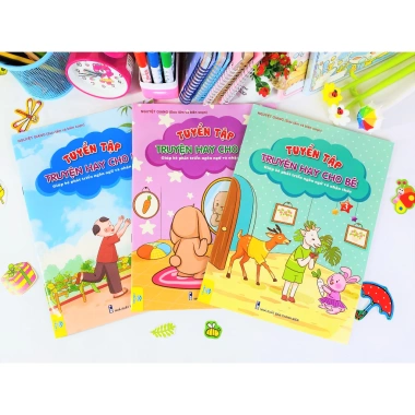 Combo 3 cuốn Sách Truyện Hay Cho Bé - Phát Triển Ngôn Ngữ & Nhận Thức - Giá 72k - ndbooks 8