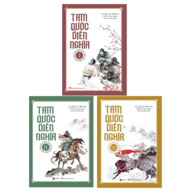 Combo 3 Cuốn Tam Quốc Diễn Nghĩa - Tiểu thuyết Văn học Kinh điển 2.024 414.000đ - Sbooks