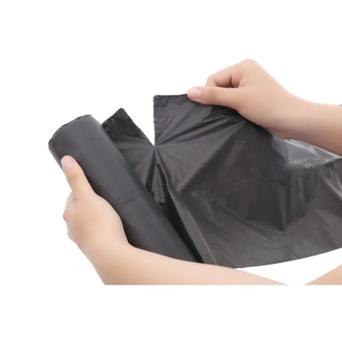 Combo 3 cuộn túi rác đen tự phân hủy Trung 55x65cm An toàn, bảo vệ môi trường AMI 5