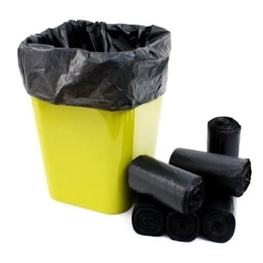 Combo 3 cuộn túi rác đen tự phân hủy Trung 55x65cm An toàn, bảo vệ môi trường AMI 6