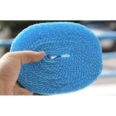 Combo 3 dây phơi đồ không sợ bay Lỗ treo không cần móc cuộn đa năng chắc chắn