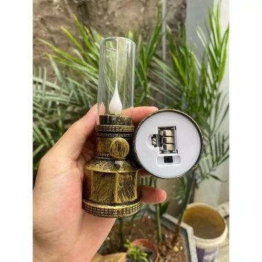 Combo 3 Đèn Dầu Thờ Phong Thuỷ Pin Không Khói An Toàn - Tiện Lợi, Giá 70.000₫