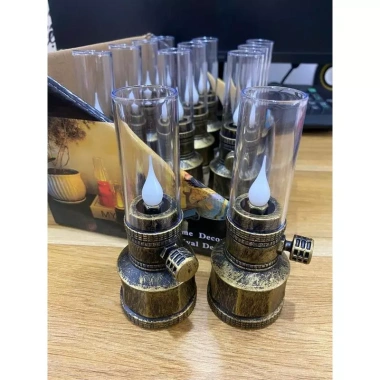 Combo 3 Đèn Dầu Thờ Phong Thuỷ Pin Không Khói An Toàn - Tiện Lợi, Giá 70.000₫