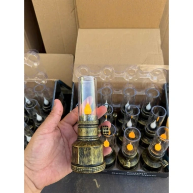 Combo 3 Đèn Dầu Thờ Phong Thuỷ Pin Không Khói An Toàn - Tiện Lợi, Giá 70.000₫