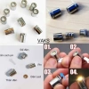 Combo 3 Đèn LED chiếu thẳng mini dùng pin vàng không chớp - Tiệc sinh nhật 19.000 VND 3