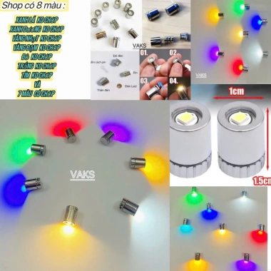 Combo 3 Đèn LED chiếu thẳng mini dùng pin vàng không chớp - Tiệc sinh nhật 19.000 VND 8 Combo 3 Đèn LED chiếu thẳng mini dùng pin vàng không chớp - Tiệc sinh nhật 19.000 VND 8