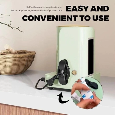 Combo 3 Dụng Cụ Quấn Dây Cáp Gọn Gàng - Dây Tự Dính, Tiết Kiệm, Giá 7.742 VND 7
