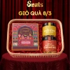 Combo 3 Giá 999k Hộp Quà Tết 2.026 Giỏ Tre SNUTS, Hạt Điều Tỏi Ớt, Hạt Điều Phô Mai, Bánh Céleste - Giá chỉ 389k 10