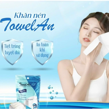 Combo 3 Gói 60 Cái Khăn Giấy Nén Hình Viên Kẹo - Khăn Du Lịch Hàn Quốc Dùng 1 Lần, Túi Zip