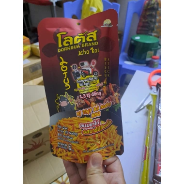 Combo 3 Gói Bim Que Thái Lan DORKBUA 62g - Hàng mới SX VN, phiên bản mới vị cực mới, chỉ 36.000 VND 4