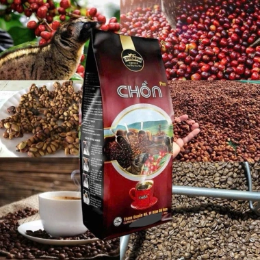Combo 3 gói Cà phê chồn nâu rang xay 500gr Cao Cấp – Gu Mạnh – chỉ 229.000đ