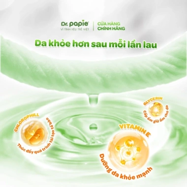 Combo 3 gói Khăn hăm cao cấp Dr.Papie - Phục hồi da hăm, khử mùi nhẹ nhàng cho bé (80 tờ/gói) 5 Combo 3 gói Khăn hăm cao cấp Dr.Papie - Phục hồi da hăm, khử mùi nhẹ nhàng cho bé (80 tờ/gói) 5