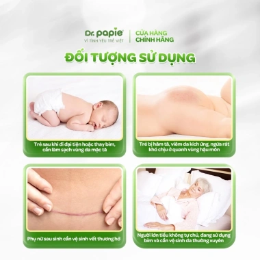 Combo 3 gói Khăn hăm cao cấp Dr.Papie - Phục hồi da hăm, khử mùi nhẹ nhàng cho bé (80 tờ/gói) 8 Combo 3 gói Khăn hăm cao cấp Dr.Papie - Phục hồi da hăm, khử mùi nhẹ nhàng cho bé (80 tờ/gói) 8