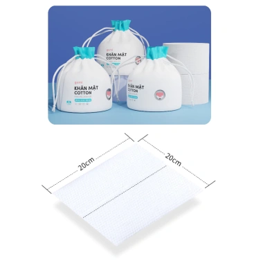Combo 3 gói khăn mặt khô Gumi - Lau khô, lau ướt, dùng 1 lần, chỉ 109.000đ