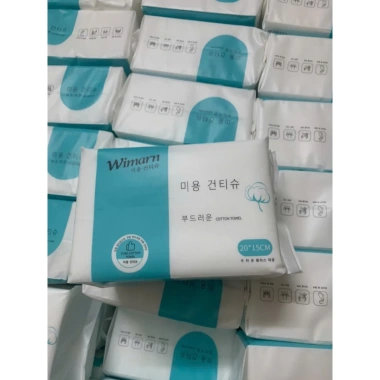 Combo 3 gói Khăn Mặt Khô Wimarn 15x20cm 100% Cotton Siêu Mềm Mịn An Toàn cho Mọi Loại Da - Chỉ 151.000₫ 3