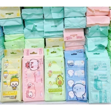Combo 3 Gói Khăn Ướt Baby Mini Hoạt Hình - Tiện Lợi, 8 Miếng/1 Gói, Giá 42.990₫ 6