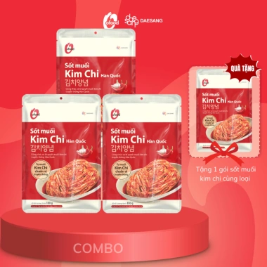 Combo 3 gói sốt muối kim chi O'food 180g - Tặng hộp hoặc sốt, chỉ 93.000 VND 10 Combo 3 gói sốt muối kim chi O'food 180g - Tặng hộp hoặc sốt, chỉ 93.000 VND 10