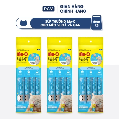 Combo 3 gói Súp Me-O 60gr 12 thanh 8 vị - Tặng nón BH HĐ299k - 135k 4