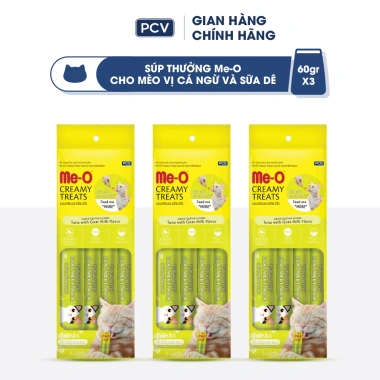 Combo 3 gói Súp Me-O 60gr 12 thanh 8 vị - Tặng nón BH HĐ299k - 135k 8