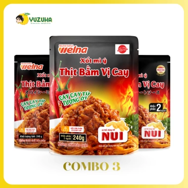 Combo 3 Gói Xốt Mì Ý Nisshin Seifun Welna – Cho 2 Người, Giá Ưu Đãi 128,250₫ 7