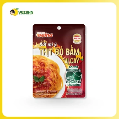 Combo 3 Gói Xốt Mì Ý Thịt Bò Bằm Vị Cay Nisshin Seifun 80g – Không Cần Hâm Nóng, 71.250₫