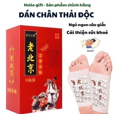 Combo 3 hộp 150 miếng dán Ngải Cứu Đông Y - Thải độc hỗ trợ bàn chân ngủ ngon, tăng tuần hoàn, thanh lọc cơ thể 53.780₫ 3