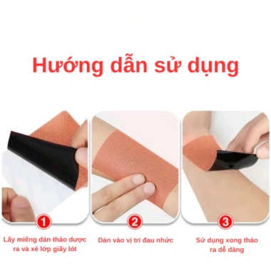 Combo 3 Hộp 150 Miếng Dán Ngải Cứu Làm Nóng Giảm Đau Nhức Mỏi Toàn Thân 25.000 VND