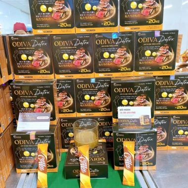 Combo 3 hộp 45 gói Cà phê giảm cân Linh Chi Đậu Trắng + ODIVA Collagen - Kiểm soát cân nặng, chỉ 199.000₫ 5 Combo 3 hộp 45 gói Cà phê giảm cân Linh Chi Đậu Trắng + ODIVA Collagen - Kiểm soát cân nặng, chỉ 199.000₫ 5