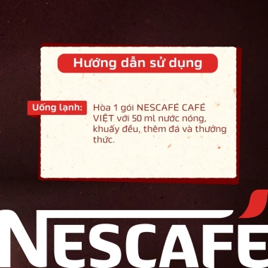 Combo 3 Hộp Cà phê đen hòa tan NESCAFÉ CAFÉ VIỆT - Cà o trúng thưởng Tết 2.026, chỉ 217.000₫ giá gốc 260.400₫