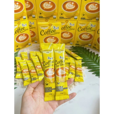 Combo 3 Hộp Cafe Healthy Greenfram Ít Đường Ăn Kiêng + Tặng Ly - Giá 189k 2