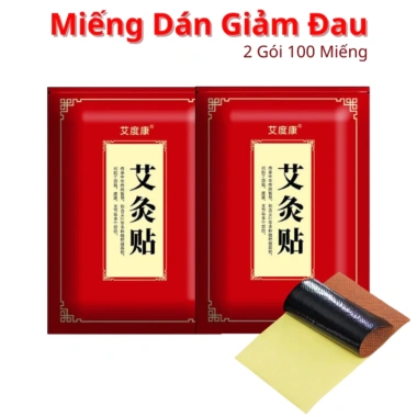 Combo 3 Hộp Cao Dán Ngải Cứu DIDOOGLT Giảm Đau Vai Gáy, Thắt Lưng, Đầu Gối, Xương Khớp 25.000 VND 10