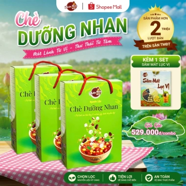 Combo 3 Hộp Chè, tặng Bling Cup, Sâm Lục Vị & Nấm Dưỡng Sinh, Giao Tết 396.000đ