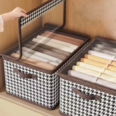 Combo 3 hộp đựng quần áo khung thép chắc chắn – Tủ gọn gàng, ngăn nắp, chỉ 130k
