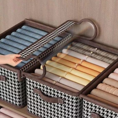 Combo 3 hộp đựng quần áo khung thép chắc chắn – Tủ gọn gàng, ngăn nắp, chỉ 130k 4 Combo 3 hộp đựng quần áo khung thép chắc chắn – Tủ gọn gàng, ngăn nắp, chỉ 130k 4