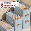 Combo 3 hộp đựng quần áo khung thép chắc chắn – Tủ gọn gàng, ngăn nắp, chỉ 130k 7