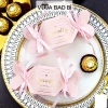 Combo 3 Hộp Giấy Hình Kẹo 14x5cm Giỏ Quà Tết Hộp Hoa Văn Thắt Nơ H04 Đựng Socola Bánh Kẹo 24.380 VND 4