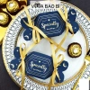 Combo 3 Hộp Giấy Hình Kẹo 14x5cm Giỏ Quà Tết Hộp Hoa Văn Thắt Nơ H04 Đựng Socola Bánh Kẹo 24.380 VND 8