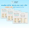 Combo 3 hộp khăn sữa Muslin Organic cao cấp - Mềm mịn, thấm hút tốt, giảm giá 257k
