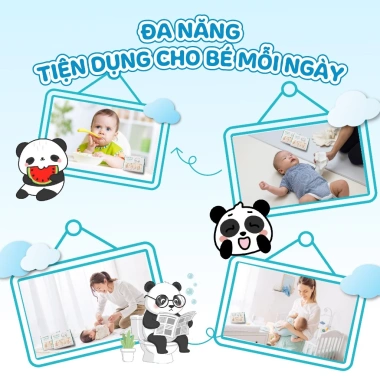 Combo 3 hộp khăn sữa Muslin Organic cao cấp - Mềm mịn, thấm hút tốt, giảm giá 257k