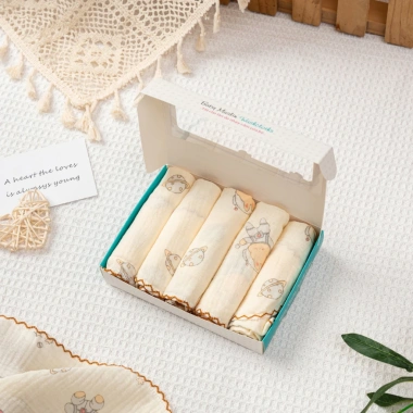 Combo 3 hộp khăn sữa Muslin Organic cao cấp - Mềm mịn, thấm hút tốt, giảm giá 257k 10 Combo 3 hộp khăn sữa Muslin Organic cao cấp - Mềm mịn, thấm hút tốt, giảm giá 257k 10