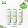 Combo 3 hộp Nước dừa Cocoxim Xanh 1.000ml - Giá ưu đãi 145.200₫, tươi mát, đóng hộp
