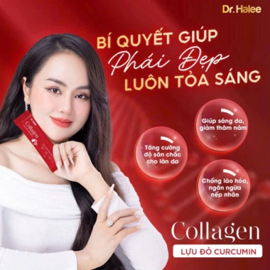 Combo 3 hộp Nước uống Collagen Lựu Đỏ Curcumin Dr.Halee - Giá ưu đãi 260.000đ 3