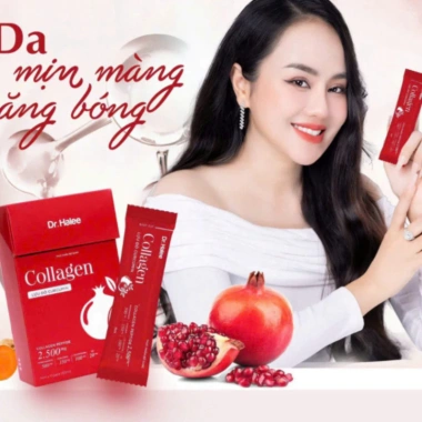 Combo 3 hộp Nước uống Collagen Lựu Đỏ Curcumin Dr.Halee - Giá ưu đãi 260.000đ 6