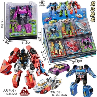 Combo 3 Hộp Robot Biến Hình Siêu Ngầu - Đồ Chơi Lắp Rap Thông Minh cho Bé, Giá Ưu Đãi 155.000