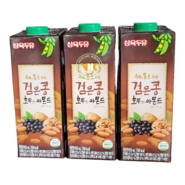 Combo 3 hộp sữa hạt Óc Chó, Hạnh Nhân, Đậu Đen Hàn Quốc 950ml - Giá ưu đãi 203.000 VND 4
