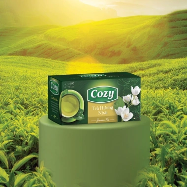 Combo 3 Hộp Trà Túi Lọc Cozy Đa Vị: Ô Long, Xanh, Nhài, Gừng, Hồng Trà, Sen, Đào và nhiều hương vị khác - Giá Ưu Đãi