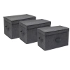 Combo 3 Hộp Vải Đựng Đồ Đa Năng Thùng Quần Áo Gấp Gọn, Quai Xách Tiện Lợi, Giá 35.000₫ 3